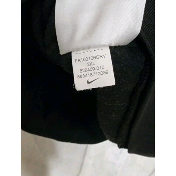 Nike San Francisco 49ers Hoodie Men’s XXL Black Pullover NFL Football ThermaFit - Picture 4 of 7